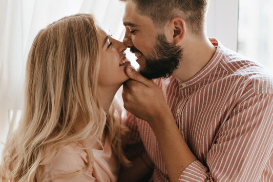 Increase Intimacy Through Physical Touch Outside of Sex - Joyful Couple
