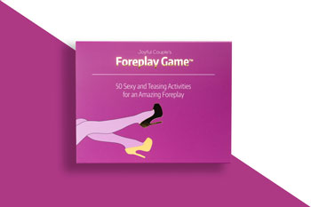 joyful couple's foreplay game, thumbnail, title image