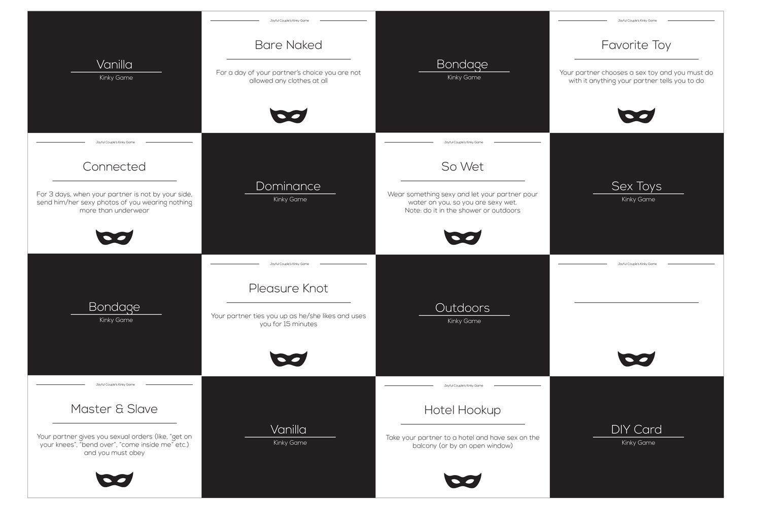 Kinky Game - Joyful Couple