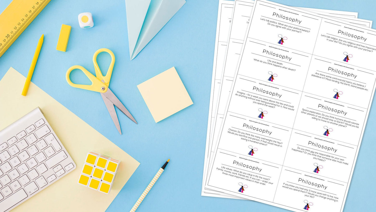 Life Conversations (Printable) - Joyful Couple