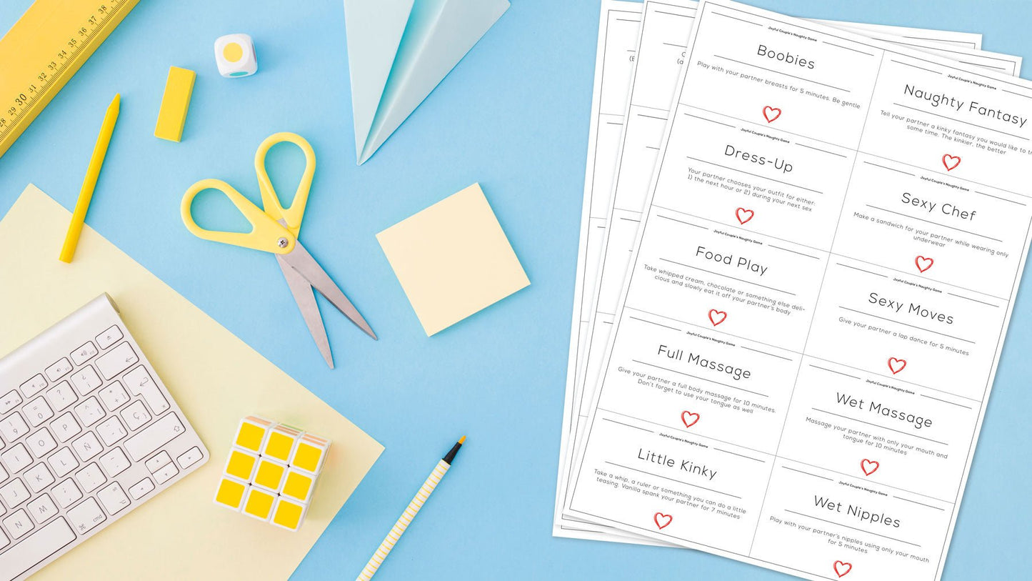 Naughty Game (Printable) - Joyful Couple