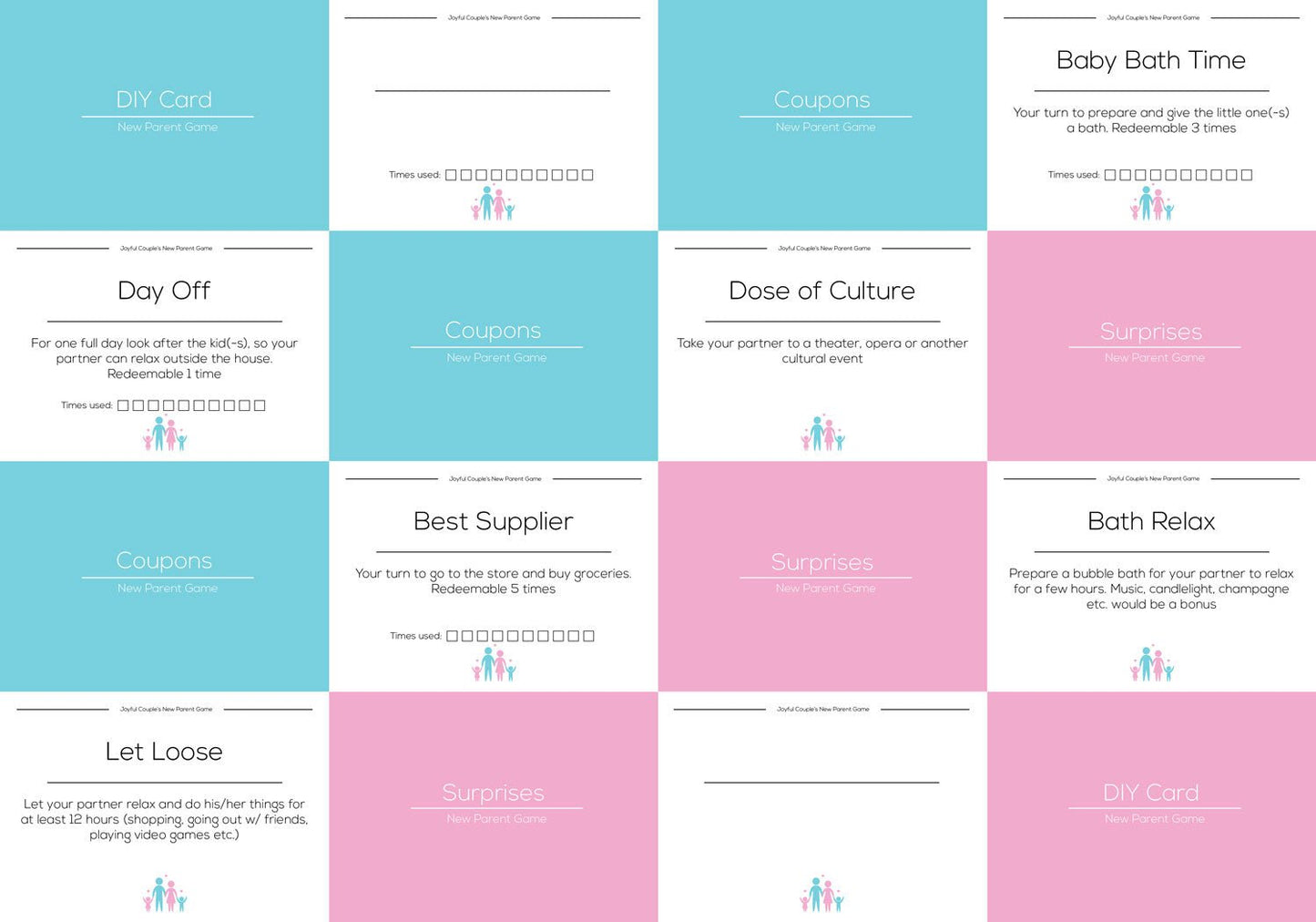 New Parent Game - Joyful Couple