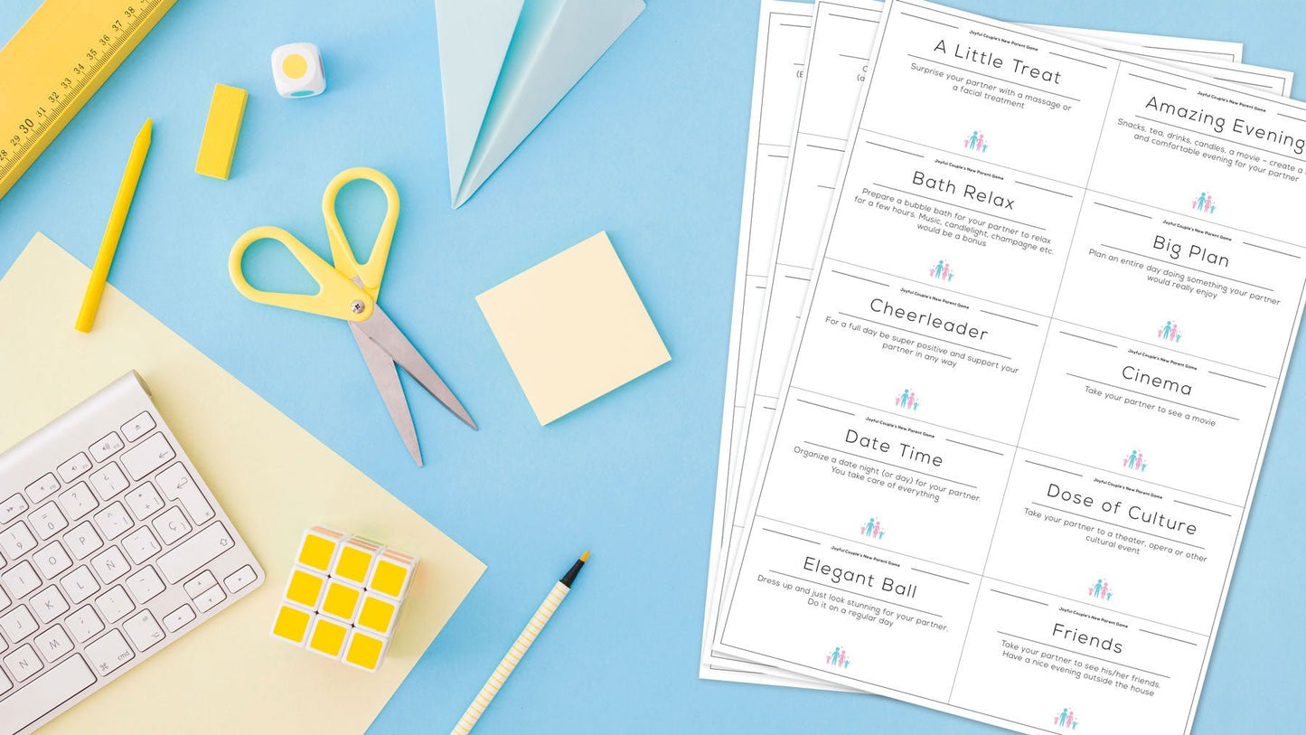 New Parent Game (Printable) - Joyful Couple