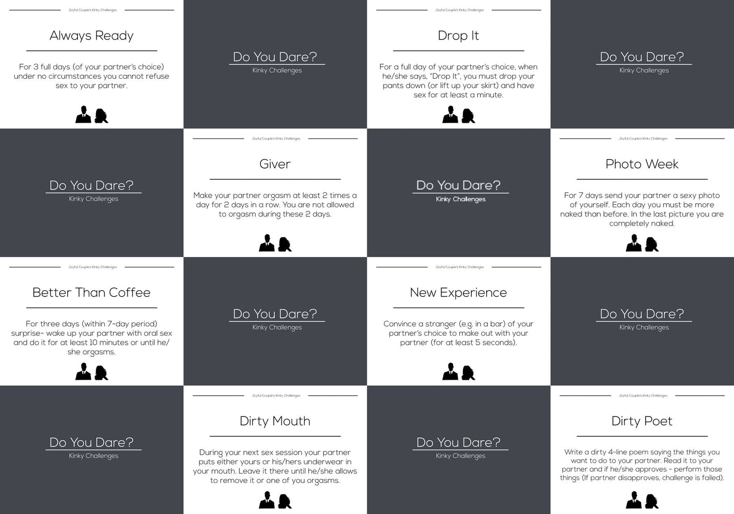 Royal Bundle (10 Games + Sexy Ties) - Joyful Couple