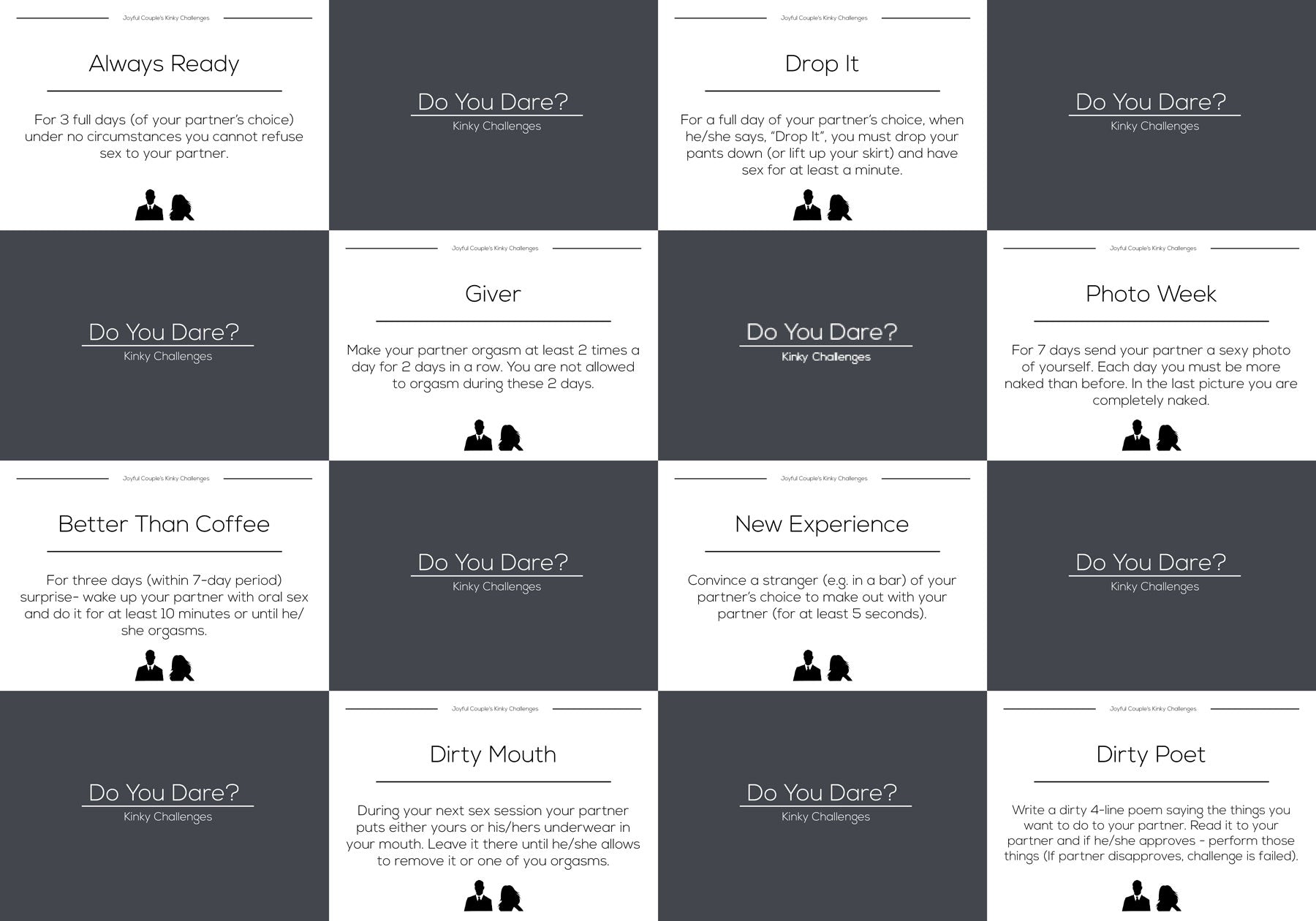 Royal Bundle (10 Games + Sexy Ties) - Joyful Couple