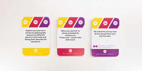 Intimacy Bingo | Sensual Card Game for Couples