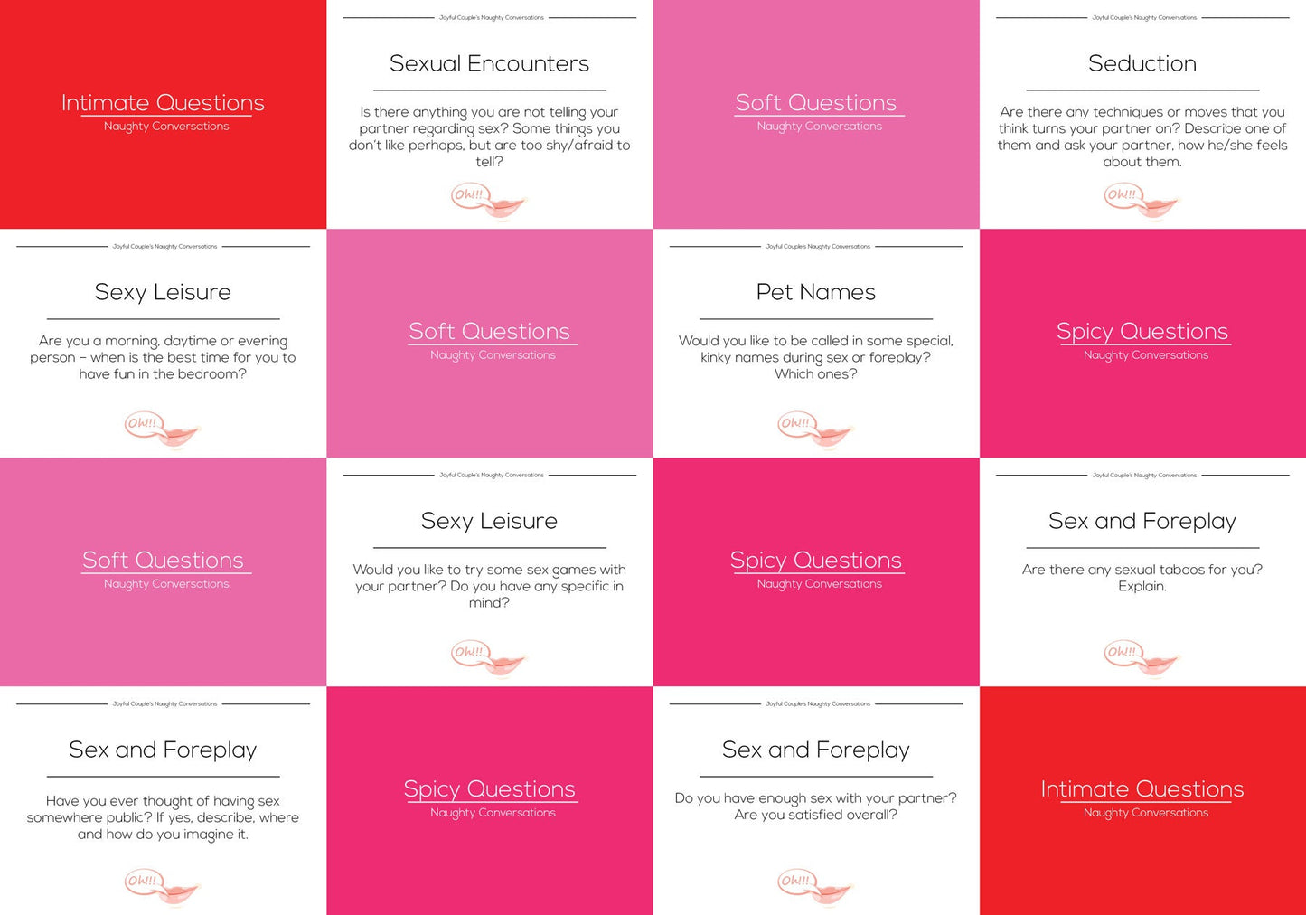 Conversations Bundle (Both Conversations) - Joyful Couple