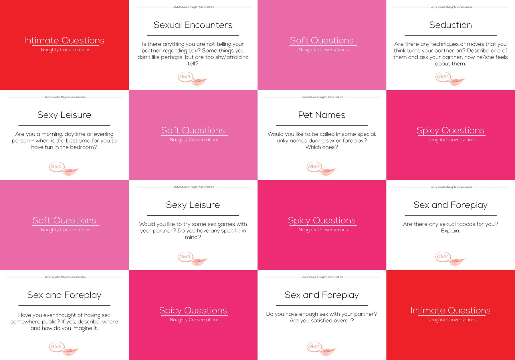 Conversations Bundle (Both Conversations) - Joyful Couple