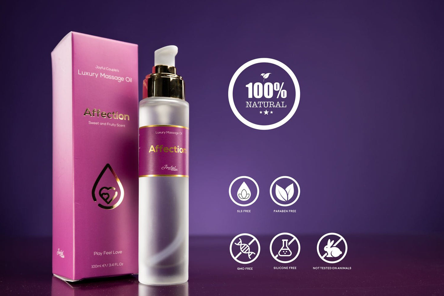 Massage Oil "Affection" - Joyful Couple